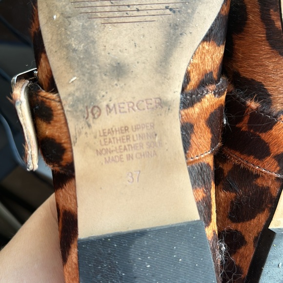 Jo Mercer Sarah Casual Flats Ocelot Leather ( leopard print ) - Picture 12 of 12
